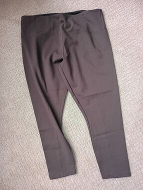 Lysse Dark Brown Leggings 2x